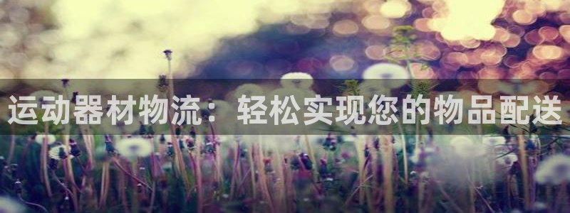 凯捷体育神州：运动器材物流：轻松实现您的物品配送