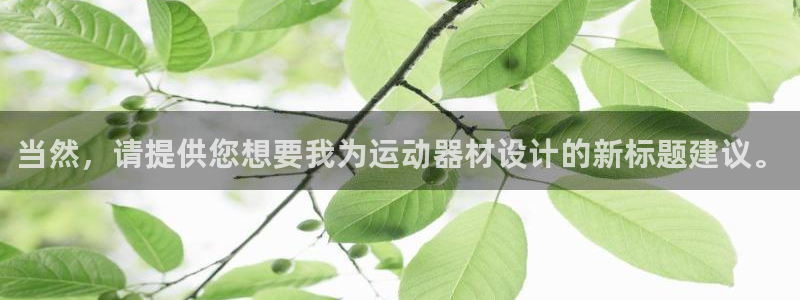 凯捷体育官方：当然，请提供您想要我为运动器材设计的新