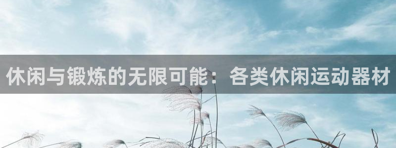 海南凯捷体育发展怎么样：休闲与锻炼的无限可能：各类休