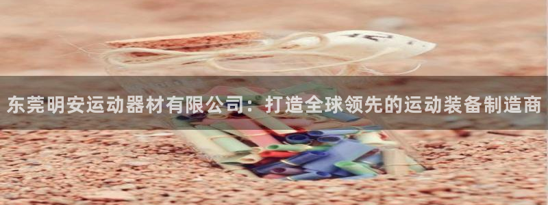 凯捷体育:东莞明安运动器材有限公司:打造全球领先的运动装备制