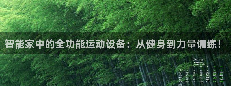 凯捷体育集团官网首页网址：智能家中的全功能运动设备：